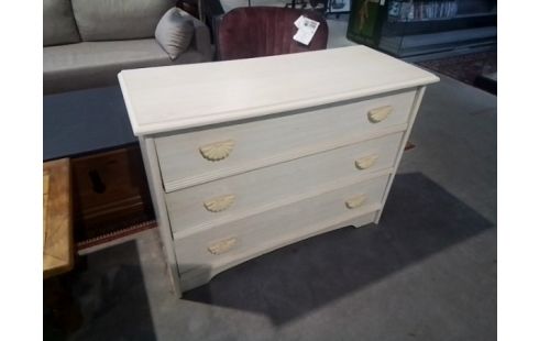 COMMODE BLANCHE 3 T