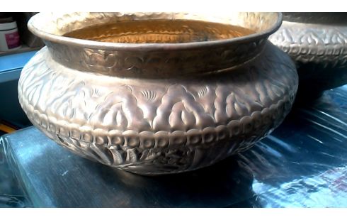 POT DE FLEURS CUIVRE L UNITE GRAND