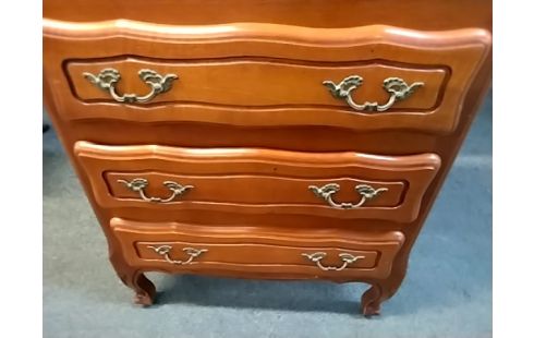 MEUBLE D'APPOINT Merisier style lxv 3 tiroirs 1 niche