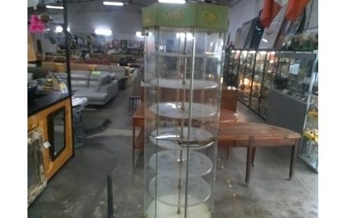 VITRINE OCTOGONAL ANCIENNE