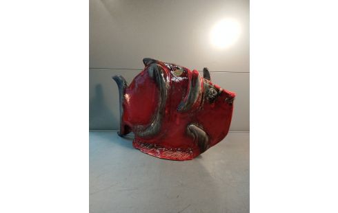 DECORATION CÉRAMIQUE POISSON