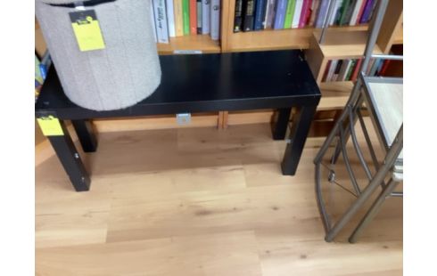 BANC ACCROCHE MURALE NOIR