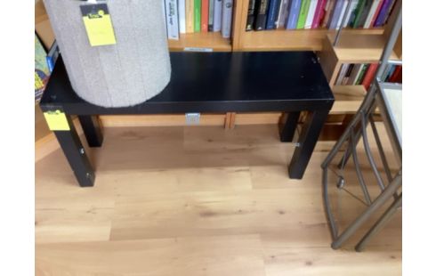 BANC ACCROCHE MURALE NOIR