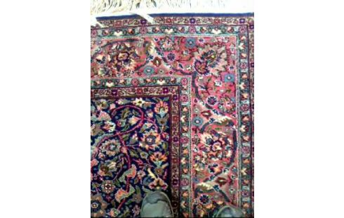 TEPPICH ORIENTALISCH BLAU/VIOLETT FLORAL