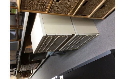 CHEVET BLANC 2T LA PAIRE