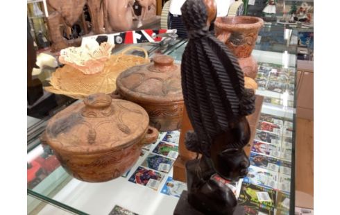 SCULPTURE BUSTE FEMME/HOMME BOIS