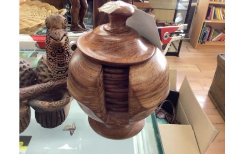 BOITE DESSOUS DE VERRE BOIS