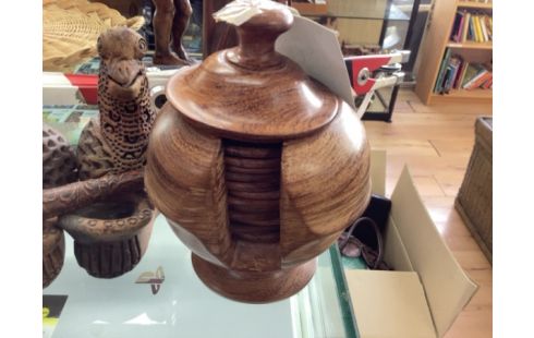 BOITE DESSOUS DE VERRE BOIS