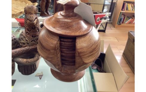 BOITE DESSOUS DE VERRE BOIS