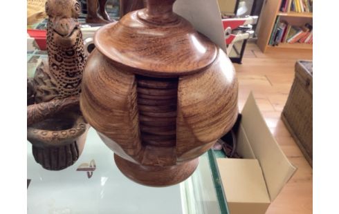 BOITE DESSOUS DE VERRE BOIS