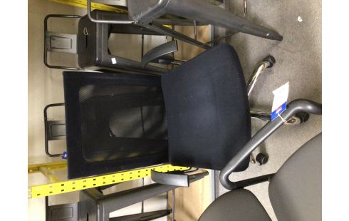 CHAISE DE BUREAU MODERNE NOIR