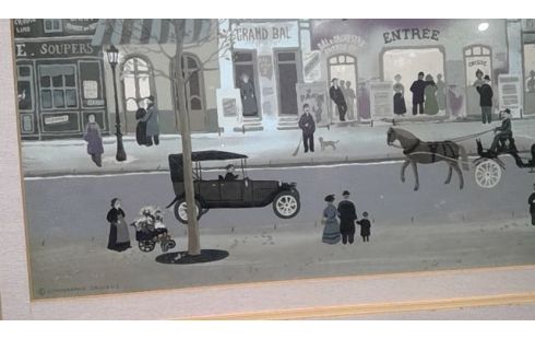 LITHOGRAPHIE MICHEL DELACROIX