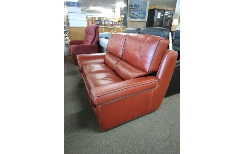 CANAPE CUIR 2 PLACES