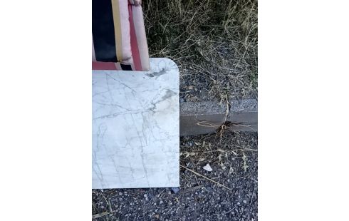 SECRETAIRE LOUIS PHILIPPE MARBRE + CLE