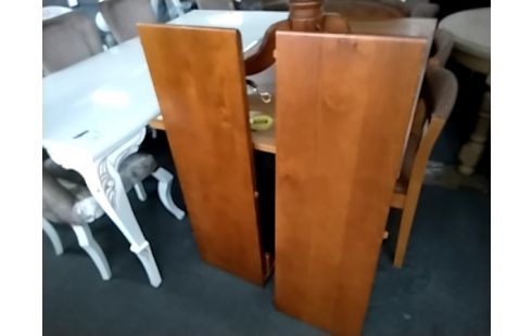 TABLE RONDE 2 ALLONGES MERISIER QUELQUES MARQUES