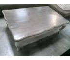 TABLE BASSE ST CERUSE GM BOIS AVEC 2 PLATEAUX TRAVERSANTS