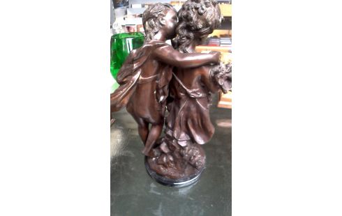 STATUE BRONZE DEDICACE MOREAU
