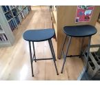 TABOURET DE BAR DESSUS NOIR