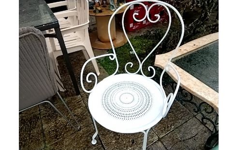 FAUTEUIL DE JARDIN METAL