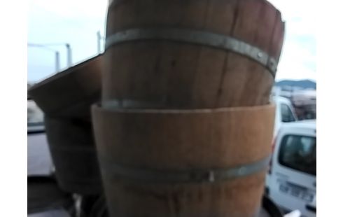 DEMI TONNEAU CHÊNE MASSIF