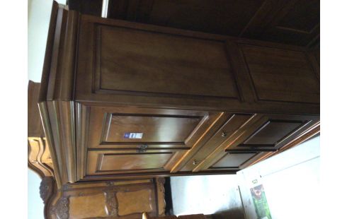 MEUBLE MERISIER 4 PORTES 1 TIROIR