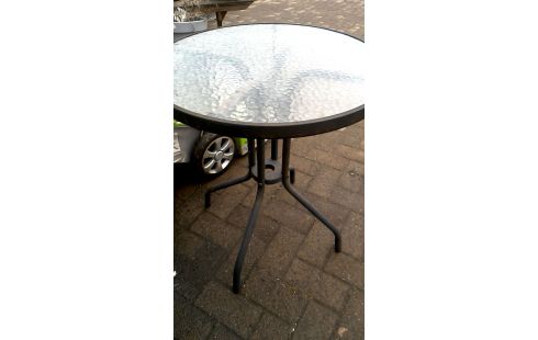 TAFEL TUIN ROND IJZER