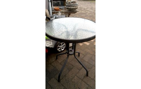 TAFEL TUIN ROND IJZER