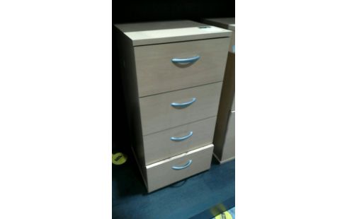 MEUBLE 4 TIROIRS MELAMINE