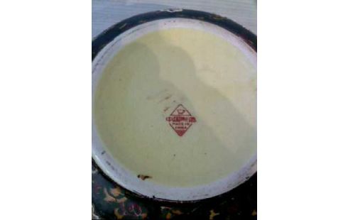 DOSE PORZELLAN CHINESISCH FLORAL