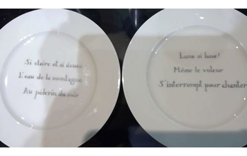 PLATO DECO LIMOGES