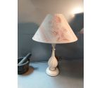 LAMPE PIED BEIGE