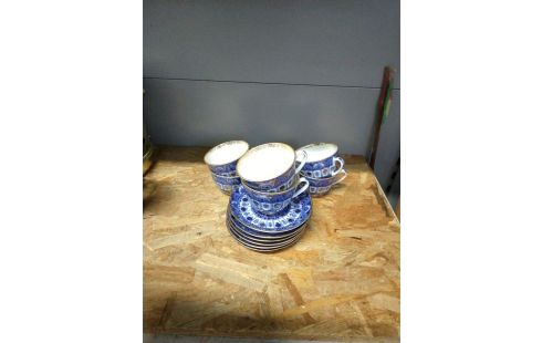 TASSE PORCELAINE LOMONOSOV LOT DE 6