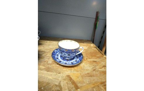 TASSE PORCELAINE LOMONOSOV LOT DE 6