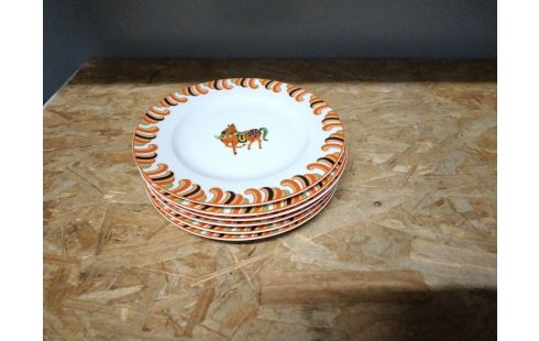 ASSIETTE A DESSERT LIMOGES ARTORIA LOT DE 6