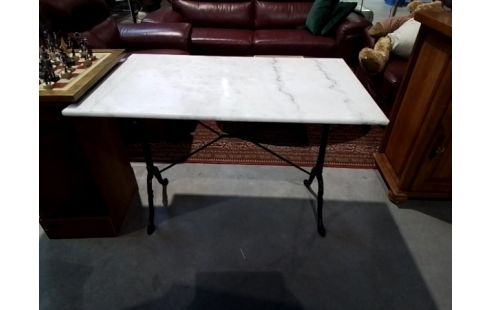 TABLE BISTROT MARBRE