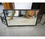 MIROIR ART DECO METAL