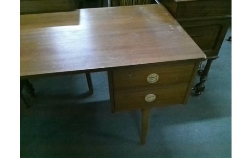 BUREAU 4T STYLE SCANDINAVE (COIN ABIME)