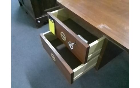 BUREAU 4T STYLE SCANDINAVE (COIN ABIME)