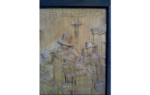 HOLZSCHNITZEREI I.R. BAUERNFAMILIE