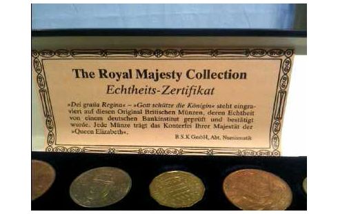 MÜNZEN <ROYAL-MAJESTY> 5-TLG.