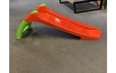 TOBOGGAN ENFANT ORANGE ET VERT