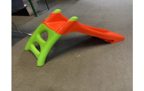 TOBOGGAN ENFANT ORANGE ET VERT