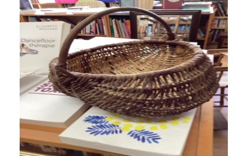 PANIER BICOLORE AVEC ANSE