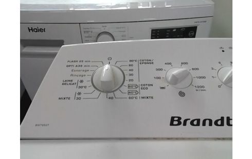 LAVE LINGE BRANDT 6.5KG - 1200 TR/MIN