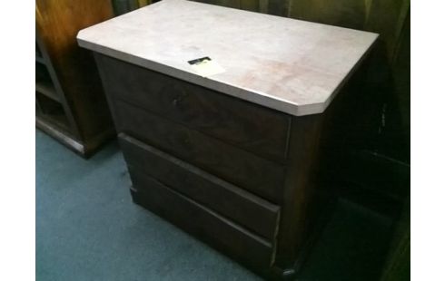 COMMODE 4T AVEC MARBRE