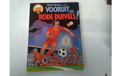 STRIPALBUM RODE DUIVELS GESIGNEERD