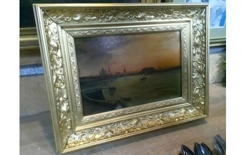 TABLEAU MAYENCE CADRE DORE