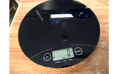 BALANCE DE MENAGE Ronde fonctionne