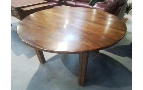 TABLE RONDE CHATAIGNER