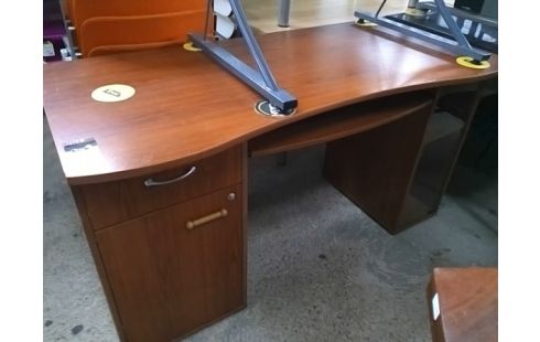 BUREAU INFORMATIQUE BOIS 2P (SANS CLEF)